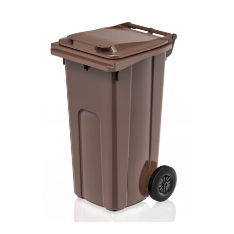 Пластиковый контейнер для мусора 120 литров