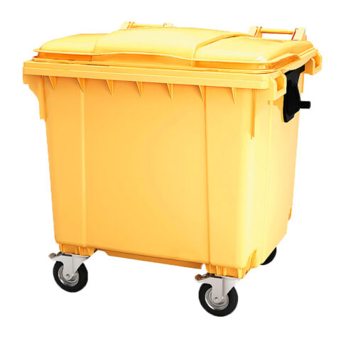 Пластиковый контейнер для мусора 1100 литров