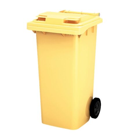 Пластиковый контейнер для мусора 120 литров