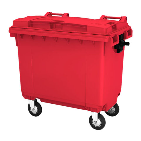 Пластиковый контейнер для мусора 660 литров