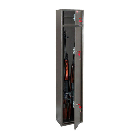 Шкаф для хранения оружия «Д-7» ключевой сейфовый замок