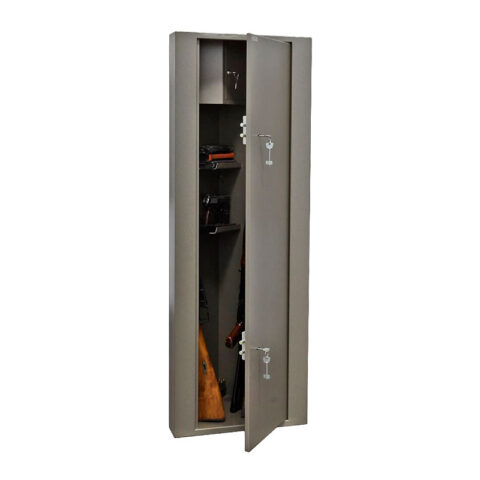 Шкаф для хранения оружия «Д-9» ключевой сейфовый замок