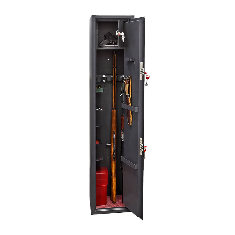 Шкаф для хранения оружия «ОК-300т» ключевой сейфовый замок