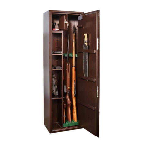 Шкаф для хранения оружия «КО-038т» ключевой сейфовый замок