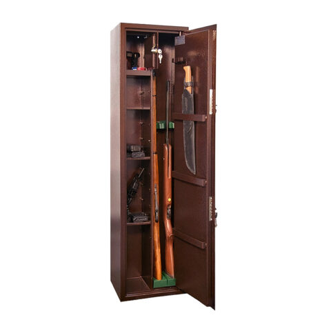 Шкаф для хранения оружия «КО-037т» ключевой сейфовый замок