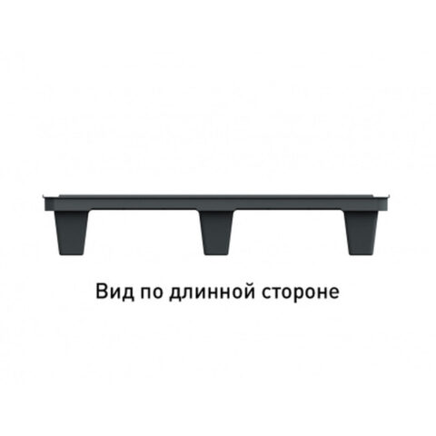 Поддон пластиковый перфорированный 800х600х140 на ножках. (02.116.75)