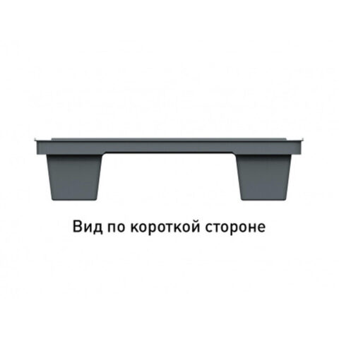 Поддон пластиковый перфорированный 800х600х140 на ножках. (02.116.75)