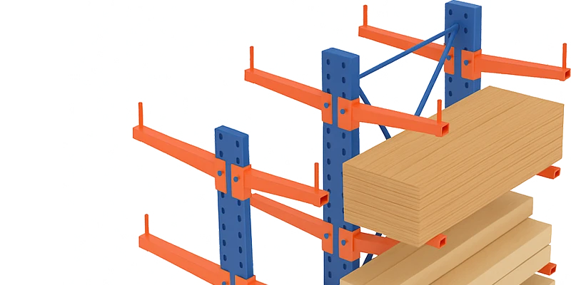 Консольные стеллажи