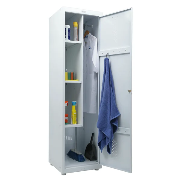 Медицинский шкаф для уборочного инвентаря МД 1 ШМ-SS