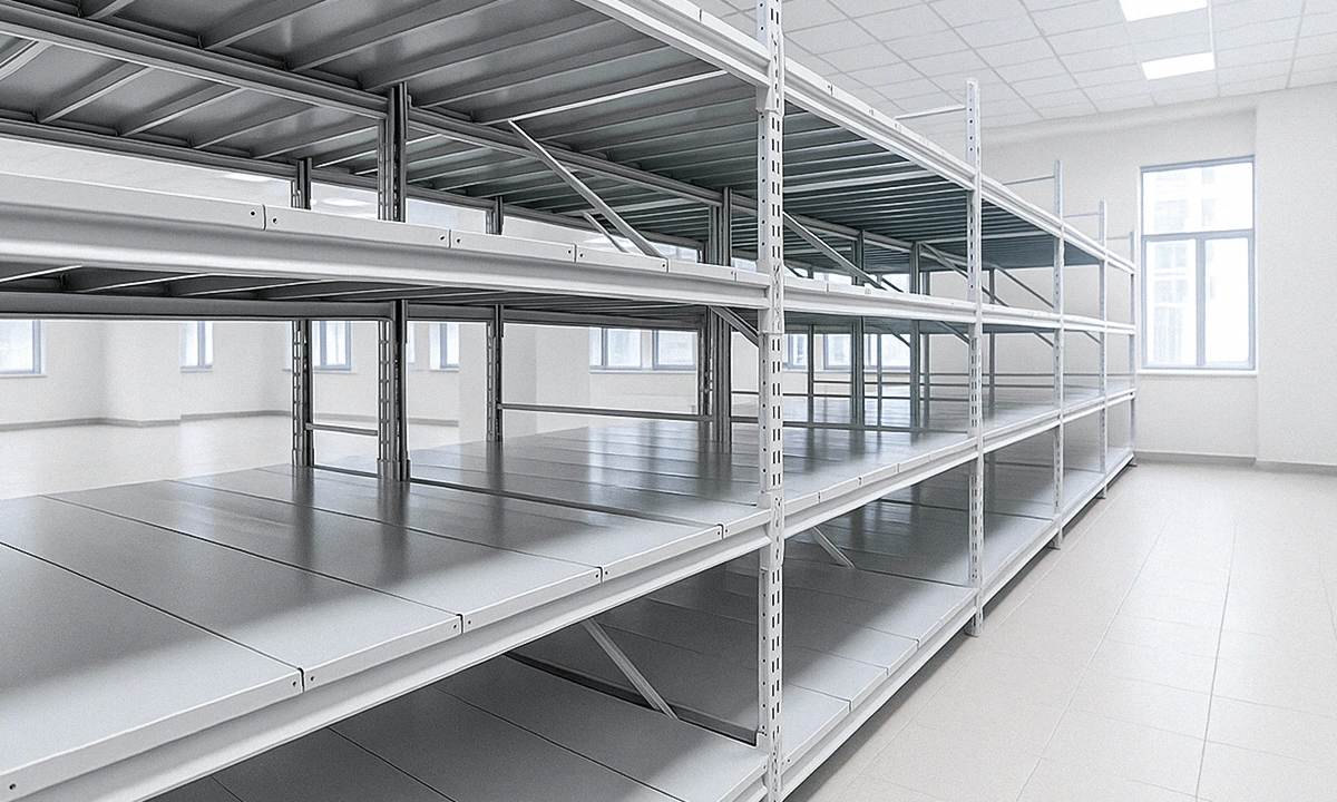 Металлические грузовые стеллажи