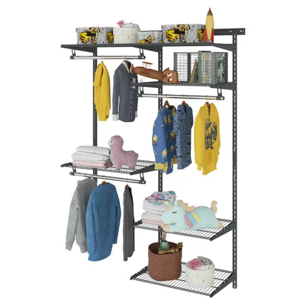 Гардеробная система Optima G120 графит