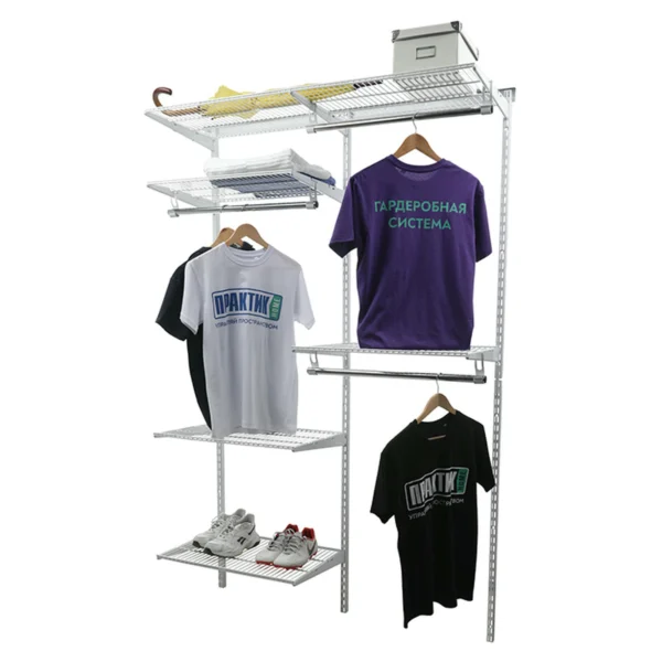 Гардеробная система Optima G120 белая