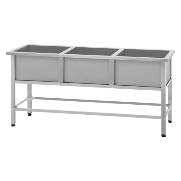 Ванна моечная ВМСн 530/3 «Norma Ral» (ножка профильная)