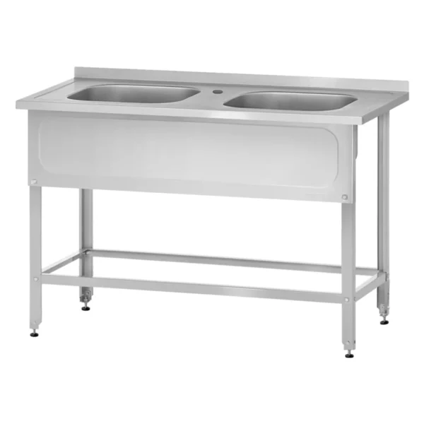 Ванна моечная ВМЦн 1200 «Norma Ral» м/о 500x400x250/2 (ножка угловая)