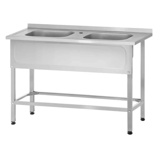 Ванна моечная ВМЦн 1000 «Norma Inox» м/о 400x500x250/2 (ножка профильная)