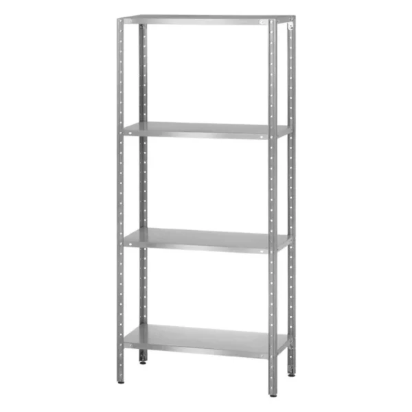 Стеллаж полочный СПЛн «Norma Inox» 1600x1000x600 со сплошной полкой (нерж.сталь)