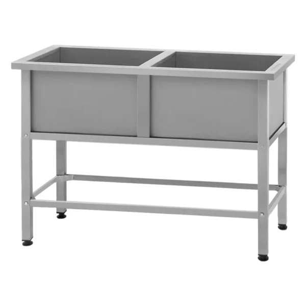 Ванна моечная ВМСн 530/2 «Norma Inox» (ножка профильная)