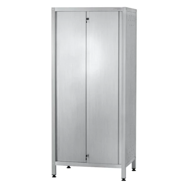 Шкаф кухонный ШЗКп 1800x1200x500 Profi Inox (двери-купе, 2 сплошные полки)