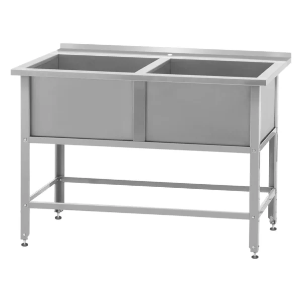 Ванна моечная ВМСб 700/2 «Base» с бортом