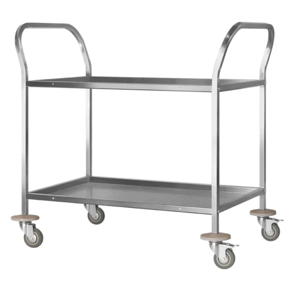 Тележка для сервировки ТДСп 800x500x860 «Profi Inox» (2 уровня)