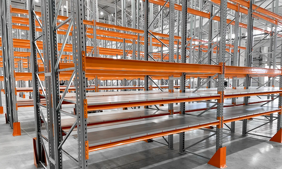 Фронтальные паллетные стеллажи