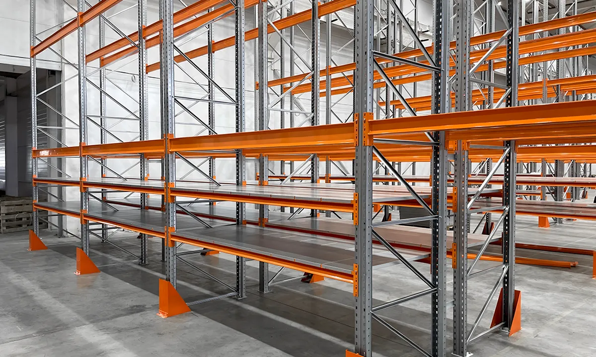 Конфигурация паллетных стеллажей